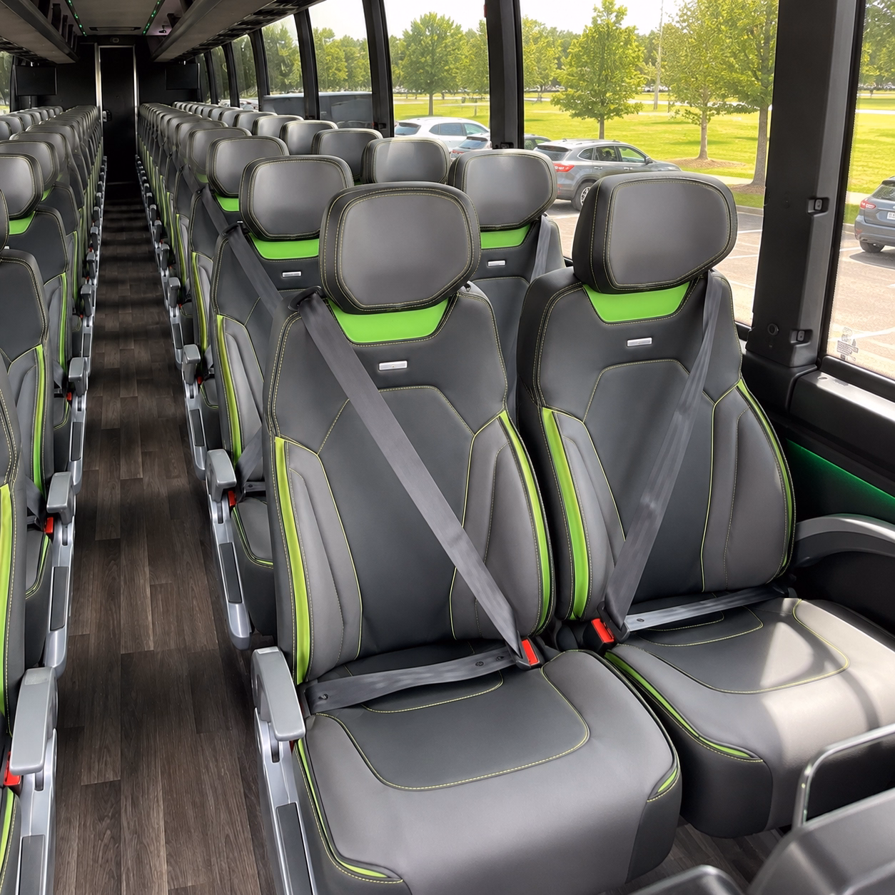 charleston bus rental service area
