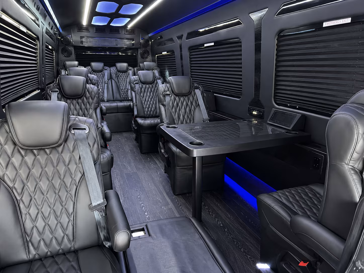 charleston employee transportation onboard seating
